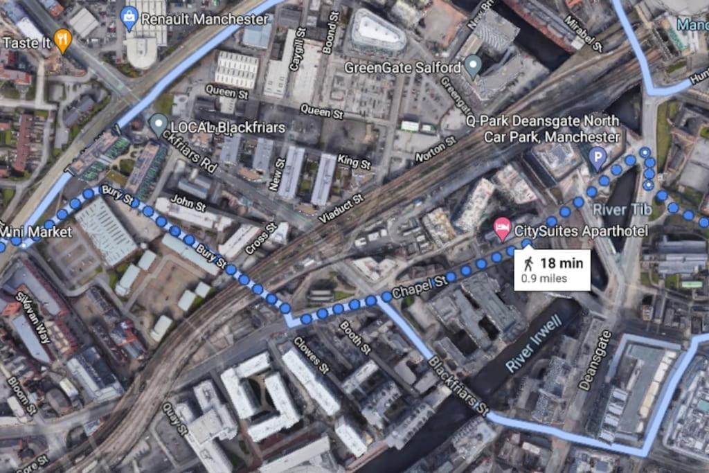 An Oasis Of Calm Next To M'Cr City Centre + Parking Manchester Exteriör bild
